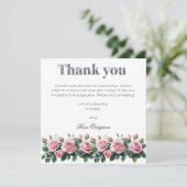 赤面ロマンス:ピンクローズブライダルシャワーありがとう (スタンド正面)