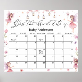 赤面ワイルドフラワーフェアリープリンセス期日を推測 ポスター