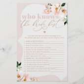 赤面ワイルドフラワー誰が花嫁のゲームを知っ最高のている (正面)