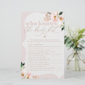 赤面ワイルドフラワー誰が花嫁のゲームを知っ最高のている (スタンド正面)