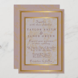 赤面ヴィンテージウィンターホリデー結婚式招待状 シーズンカード