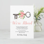 赤面ヴィンテージフローラ鍵移動 案内状 (スタンド正面)