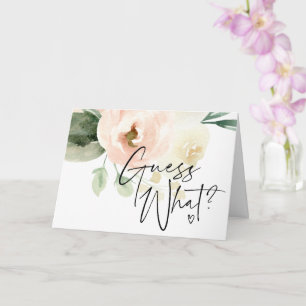 赤面予測妊娠の発表が明らかにするもの カード