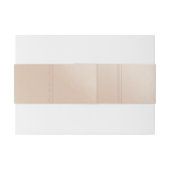 赤面付きハート招待状用帯 招待状ベリーバンド (裏面例)