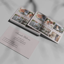 赤面写真コラージュ写真家/写真 名刺