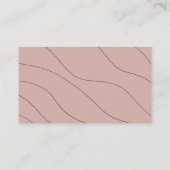 赤面名刺フリーライター、渦巻く 名刺 (裏面)