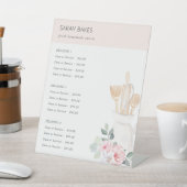 赤面器具フローラウィスクベーカリーサービス価格 台座サイン (インサイチュ)