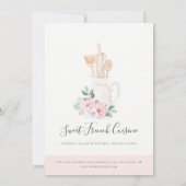 赤面器具フローラベーカリー料理クラス招待状 サンキューカード (裏面)