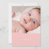 赤面完成 案内状 (裏面)