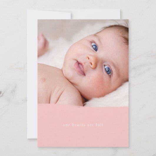 赤面完成 案内状 (裏面)