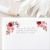 赤面差出人住所 ラベル (インサイチュ)