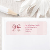 赤面弓卒業パーティー ラベル (インサイチュ)