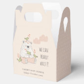 赤面我々はベアバードの赤ちゃんシャワーを心待ちできる フェイバーボックス (オープン)