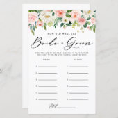 赤面春の花新郎新婦フォトゲーム (正面/裏面)