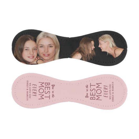 赤面最高のピンク母の日2写真 野球ボール (パネル)