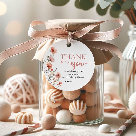 赤面水カラーフローラベビー開花メッセージカード フェイバータグ