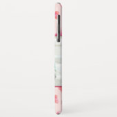 赤面水彩バタフライモノグラム写真 Case-Mate iPhoneケース (裏面/左)