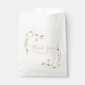 赤面水彩フローラブライダルシャワー フェイバーバッグ (正面)