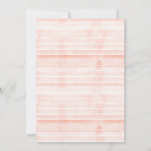 赤面水彩フローラリースブライダルシャワー 招待状 (裏面)