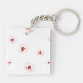 赤面水彩フローラ結婚のキーチェーン キーホルダー (裏面)