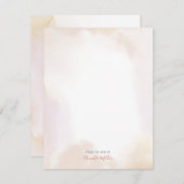 赤面水彩洗浄パーソナライズされたノートカード ノートカード (正面/裏面)