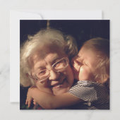 赤面水玉模様母の日ナナフォトカード (裏面)