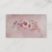 赤面水色ビジネス-テレホンカード--は上がり、 コーリングカード (裏面)