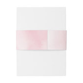 赤面海軍ラスチックフローラ結婚ズ 招待状ベリーバンド (裏面例)