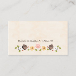 赤面灯列素朴秋 プレイスカード