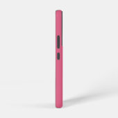 赤面無地の（色） SAMSUNG GALAXYケース (右側面)