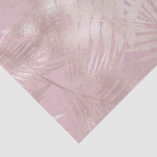 赤面熱帯葉バラ金ゴールドフェイク箔 薄葉紙 (詳細)