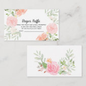 赤面牡丹おむつラッフルエンクロージャカード エンクロージャーカード (正面/裏面)