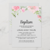 赤面牡丹オングレーバプテスマ 招待状 (正面/裏面)