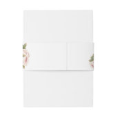 赤面牡丹フローラ結婚式招待状 招待状ベリーバンド (裏面例)