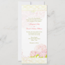 赤面牡丹ブーケロングバーチッ結婚ト 招待状