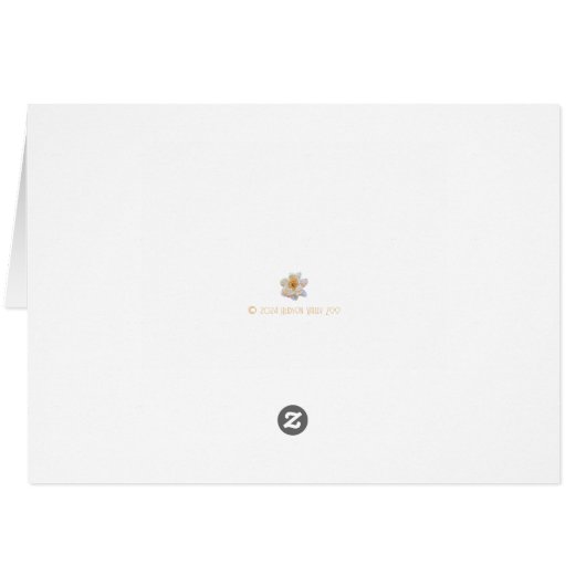 赤面牡丹札 (裏面横)