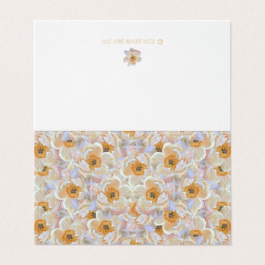 赤面牡丹札 (外部フラット)