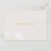 赤面牡丹&金ゴールドブルゴーニュフローラ結婚ズ詳細 エンクロージャーカード (裏面)