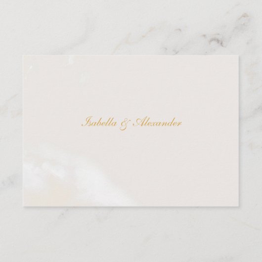 赤面牡丹&金ゴールドブルゴーニュフローラ結婚ズ詳細 エンクロージャーカード (裏面)