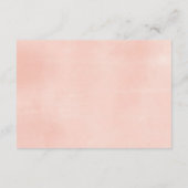 赤面用ピンク・バーガンディ・マーサラフローラ本ベビー エンクロージャーカード (裏面)