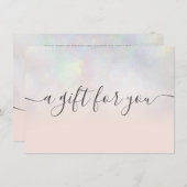 赤面真珠グラデーション真珠採取証書 (正面/裏面)