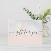 赤面真珠グラデーション真珠採取証書 (スタンド正面)