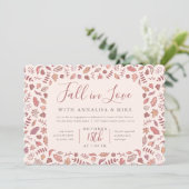 赤面秋インラブ婚約パーティ 招待状 (スタンド正面)