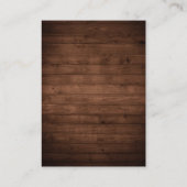 赤面素朴ウッドフローラ幾何学植物学 エンクロージャーカード (裏面)