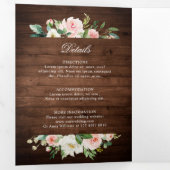 赤面素朴ウッドフローラ幾何学植物学 三つ折りプログラム (内部最初)