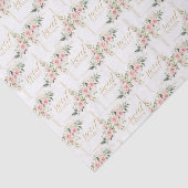 赤面素朴ピンクのバラのユーカリ16歳の誕生日 薄葉紙 (詳細)