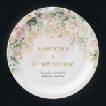 赤面素朴ピンクのバラのユーカリ&金ゴールド結婚ズ ペーパープレート<br><div class="desc">赤面素朴ピンクのバラ、ユーカリ、金ゴールドの紙プレート結婚は、優雅さと魅力を醸し出し、洗練されたロマンチックなお祝いに最適な選択結婚となっている。これらのプレートは、赤面のピンクのバラ、爽やかなユーカリの離れ、および金ゴールドのアクセントの美しい組み合わせを備えエレガント、あなたの特別な日に贅沢のtouchを追加する。素材で作高品質り上げられたプレートは、その実用だけでなく、テーブルの設定の全体的な美観を高める。思い出に残るスタイリッシュイベントに理想的な素朴赤面ピンクローズ、ユーカリ、金ゴールドの紙プレート結婚は、お客様に感動を与え、本当に魅力的な雰囲気を作り出す。アイテムの一致や連絡カスタマイズに躊躇しない。赤面バラ©</div>