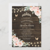 赤面素朴フローラエンチャントフォレストキンセアニェラ 招待状 (正面)