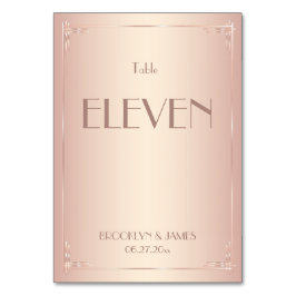 赤面結婚のテーブル番号ヴィンテージ テーブルナンバー