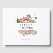 赤面結婚バラ ゲストブック (正面)